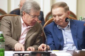 Victor Musyyaka and  Leonid Kravchuk