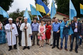Meeting on the occasion of the Day of the Crimean Tatar flag
