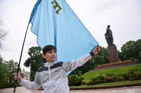Meeting on the occasion of the Day of the Crimean Tatar flag