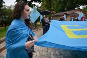 Meeting on the occasion of the Day of the Crimean Tatar flag