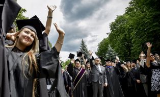 Andrey Meleshevich and Petro Poroshenko