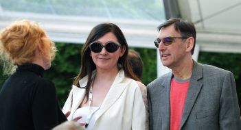 Oksana Karavanskaya and her husband Bogdan 