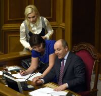 Natalіya Yaresko and Andrey Parubiy