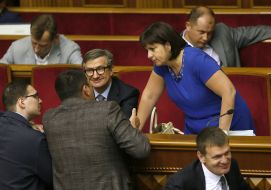 Natalіya Yaresko and Sergey Taruta