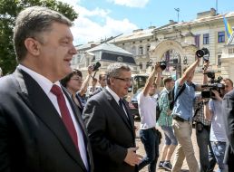 Petr Poroshenko, Bronislaw Komorowski