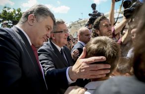 Petr Poroshenko, Bronislaw Komorowski