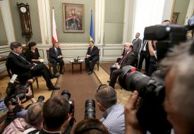 Petr Poroshenko, Bronislaw Komorowski