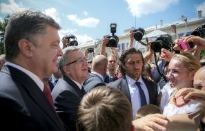 Petr Poroshenko, Bronislaw Komorowski