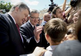 Petr Poroshenko, Bronislaw Komorowski