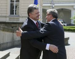 Petr Poroshenko, Bronislaw Komorowski