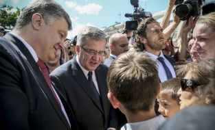 Petr Poroshenko, Bronislaw Komorowski