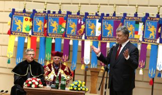 Petr Poroshenko, Bronislaw Komorowski and Vladimir Melnik