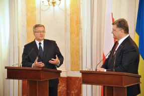 Petr Poroshenko, Bronislaw Komorowski