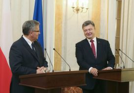 Petr Poroshenko, Bronislaw Komorowski