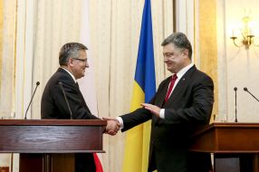 Petr Poroshenko, Bronislaw Komorowski