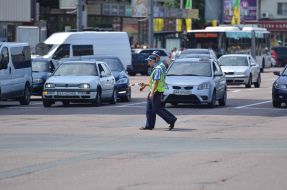 Сотрудники ГАИ