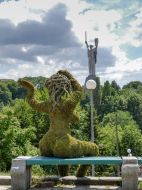 Скульптура из природных материалов