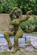 Скульптура из природных материалов