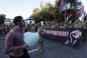 Participants of "March of Svyatoslav"
