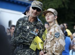 Participants of "March of Svyatoslav"