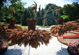 Скульптура из природных материалов