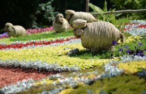 Скульптура из природных материалов