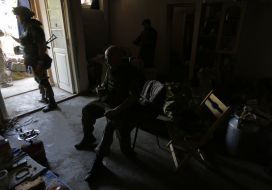 Military in Shyrokyno