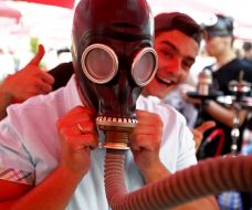 Festival of water pipes