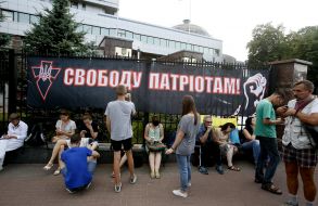 Protest in support of Andrei Medvedko