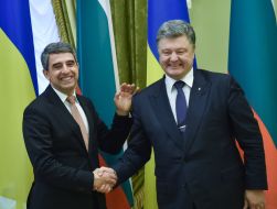 Petr Poroshenko and Rosen Plevneliev