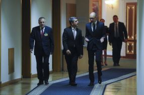 Арсеній Яценюк та  Росен Плевнелієв