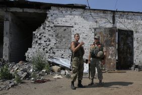 Украинские военнослужащие