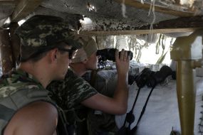 Украинские военнослужащие
