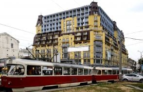 New building in Podil
