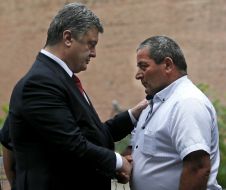 Petro Poroshenko and Gagik Nihoyan