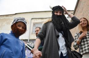 Holiday of beard in Kiev