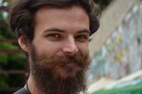 Holiday of beard in Kiev