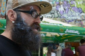 Holiday of beard in Kiev