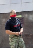 Protest of activists of "Right Sector"