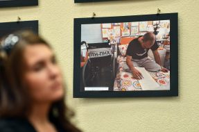 Photo exhibition "Crimes of terrorists Luhansk and Donetsk People's Republic against humanity"