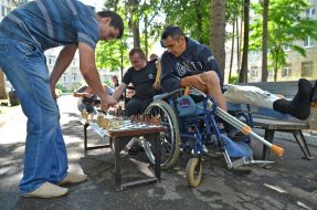 Participants of chess tournament