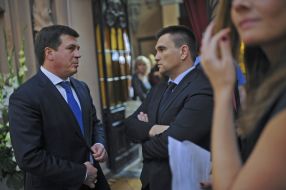 Gennady Zubko and Pavlo Klimkin
