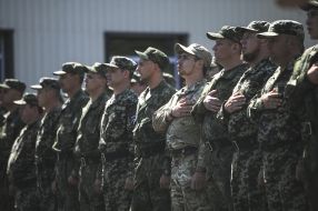 Військовослужбовці спецполку МВС "Дніпро-1"