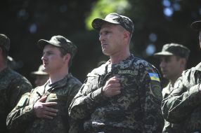 Військовослужбовці спецполку МВС "Дніпро-1"