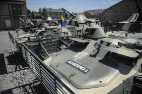 Місце дислокації спецполку МВС "Дніпро-1"