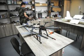 Місце дислокації спецполку МВС "Дніпро-1"