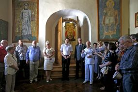 Opening of exhibition