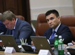 Pavel Petrenko and Pavel Klimkin