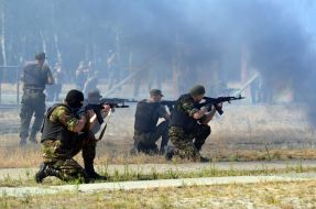 Fighters of National Guard