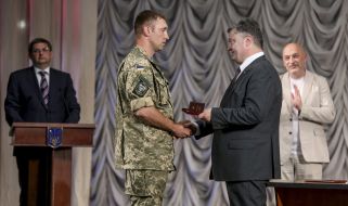 Petr Poroshenko and Georgiy Tuka